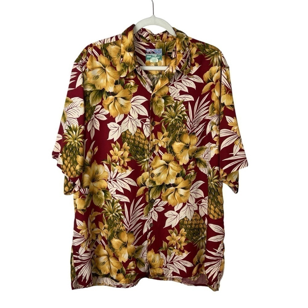 Reyn Spooner Vintage Floral Hawaiian Shirt